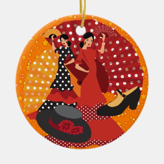 Spain - SRF Ceramic Ornament (Front)