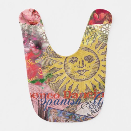 Spain Sunshine Spanish Travel Art Bib