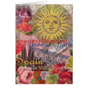 Spain Sunshine Spanish Travel Art Cards