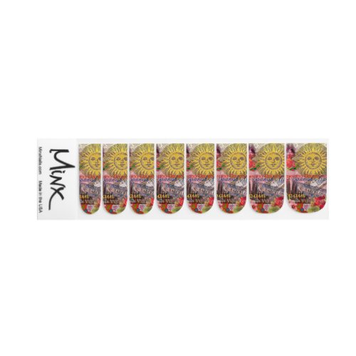 Spain Sunshine Spanish Travel Art Minx Nail Wraps