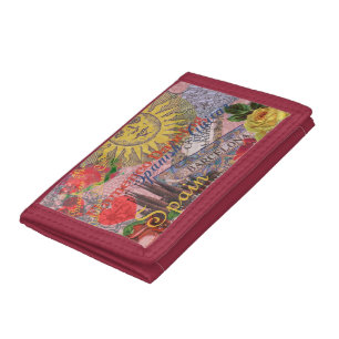 Spain Sunshine Spanish Travel Art Tri-fold Wallet