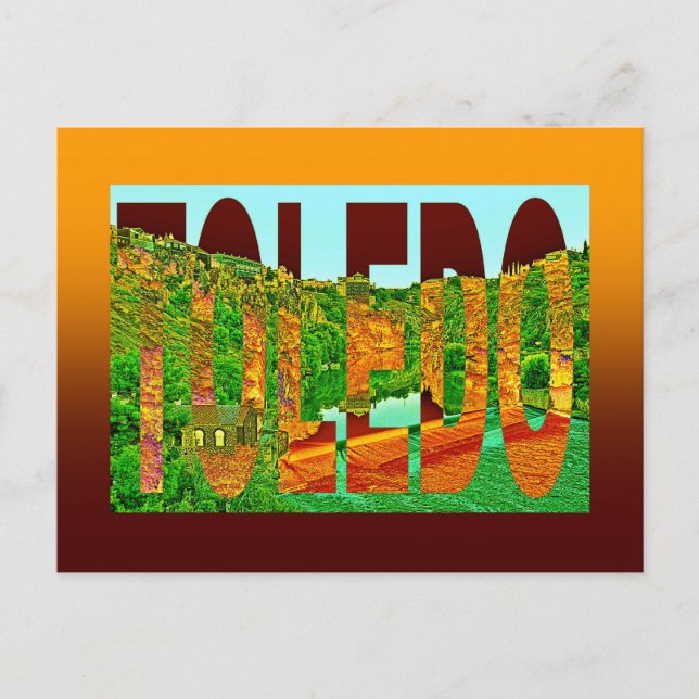 spain toledo postcard (Front)