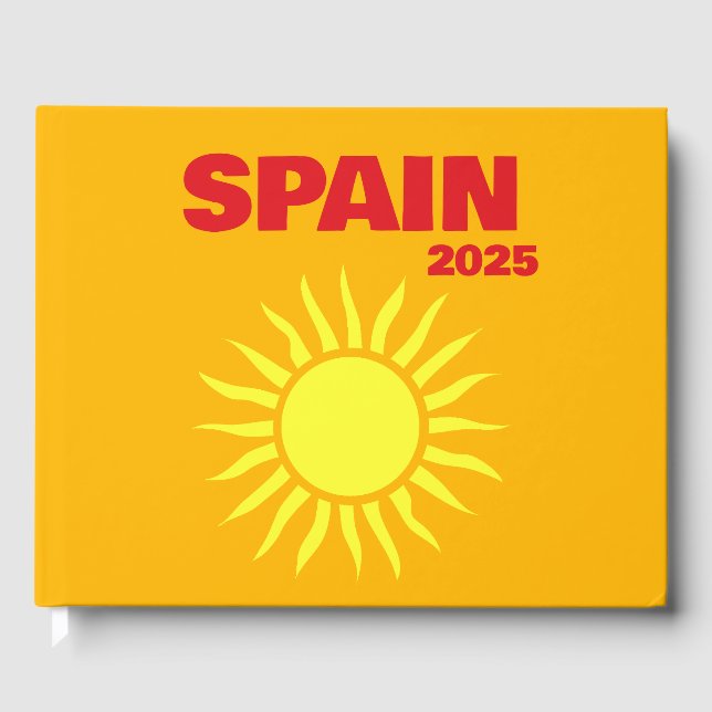 Spain travel coffee table book (Front)
