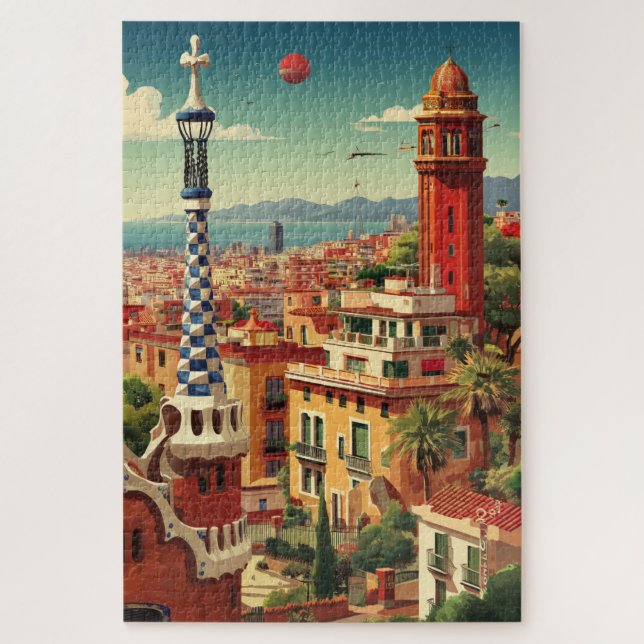 Spain Travel Jigsaw Puzzle (Vertical)