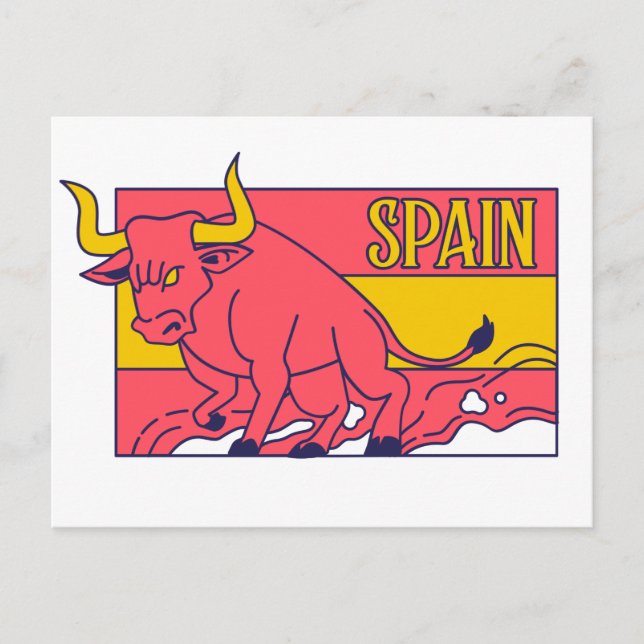 Spain Travel Souvenir Postcard (Front)