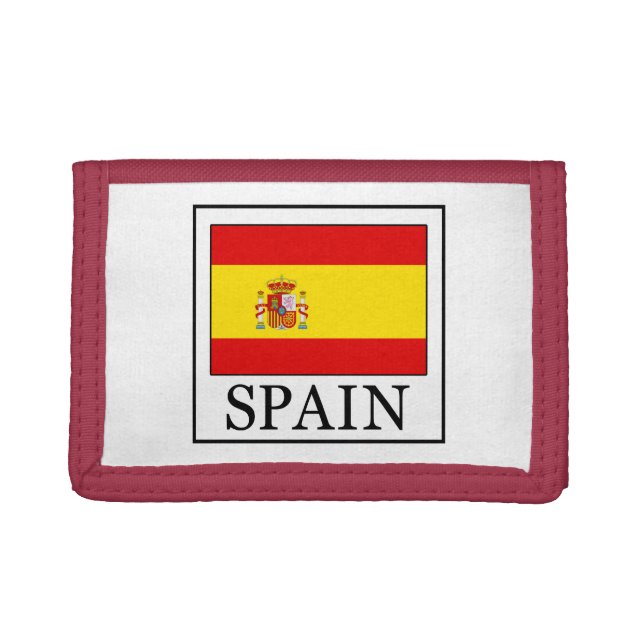 Spain Tri-fold Wallet (Front)