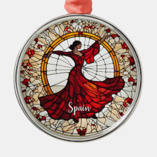 Spain Vacation Souvenir Metal Ornament