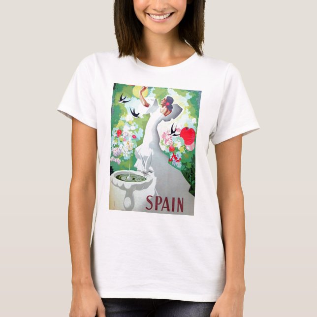 Spain Vintage Image T-Shirt (Front)