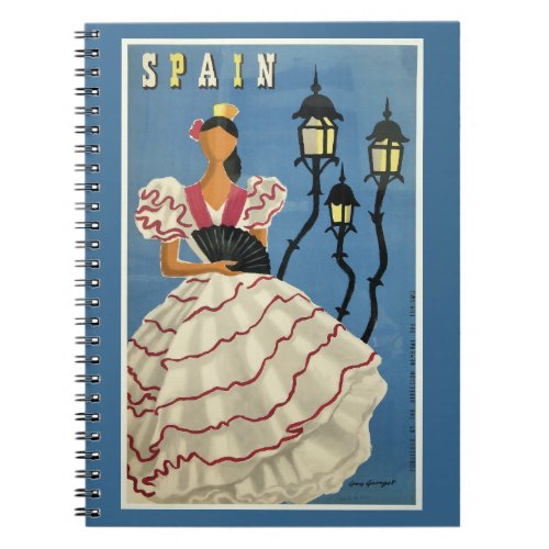 SPAIN Vintage Travel notebook