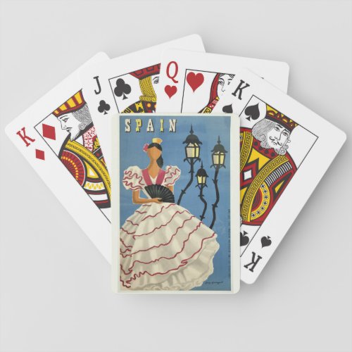 SPAIN Vintage Travel playing cards