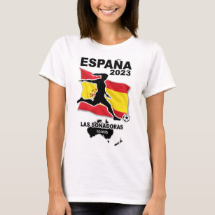 Spain Women's Soccer Team 2023 T-Shirt