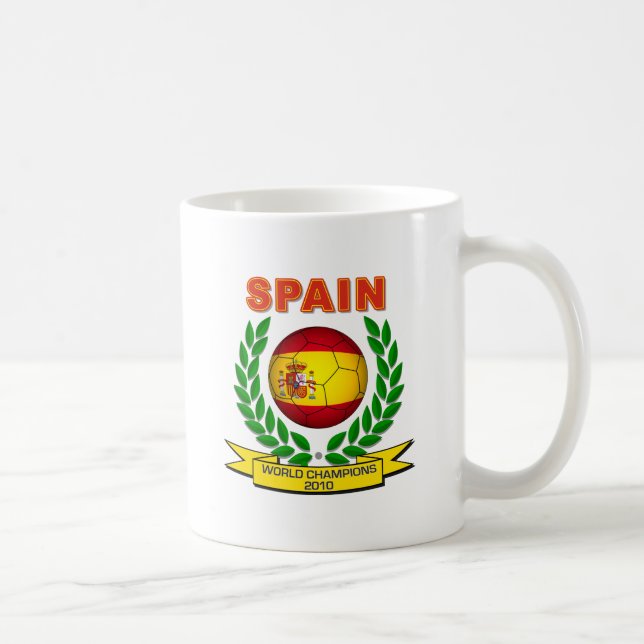 Spain World Champion 2010 Coffee Mug (Right)