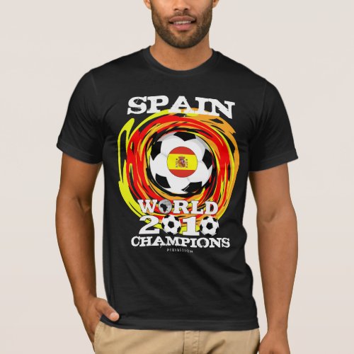 Spain World Cup 2010 Champions T_Shirt 6