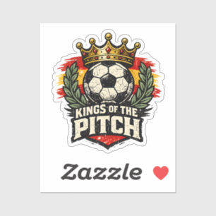 Spain World Cup Champions Vintage Football Badge R Sticker