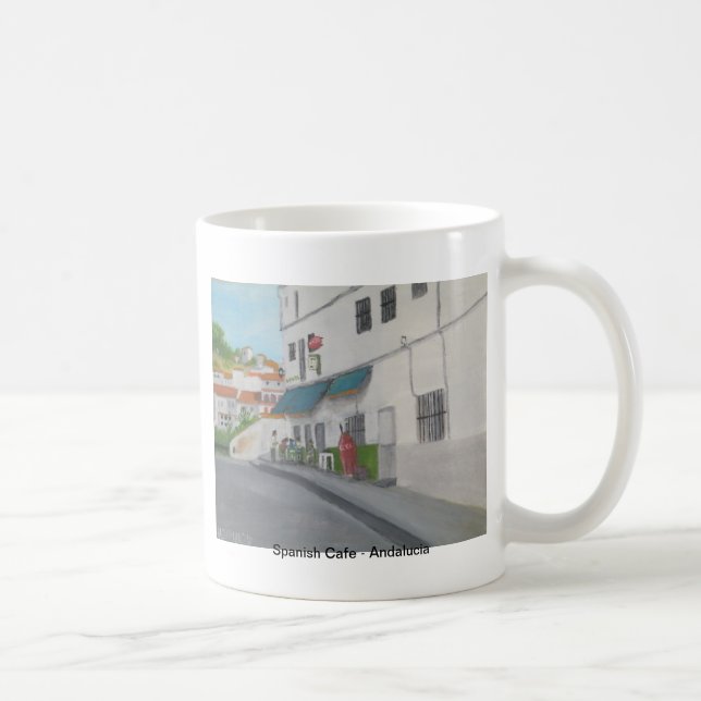 Spainish Cafe - Andalucia Coffee Mug (Right)