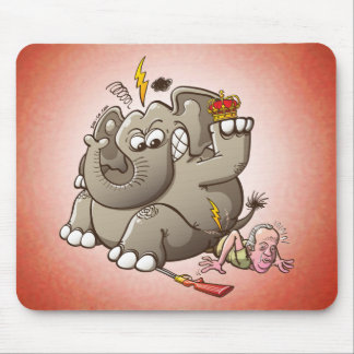 Spain's King Breaks Hip While Elephant Hunting Mouse Pad