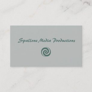 Spallone Media Productions Business Card