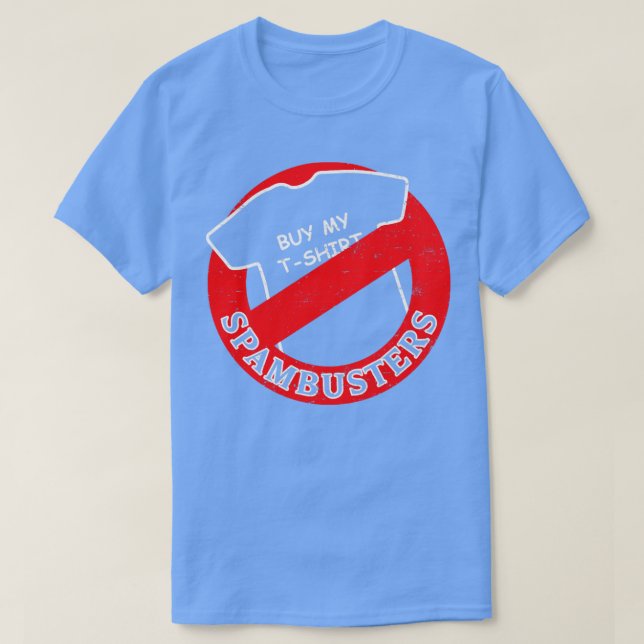 Spam Busters worn RxTp1 T-Shirt (Design Front)