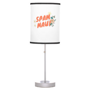 Spam Maui with flowers Musubi Maui Table Lamp
