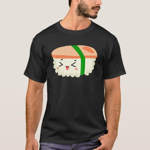 Spam Musubi Food Instruction Diagram Japanese Hawa T_Shirt