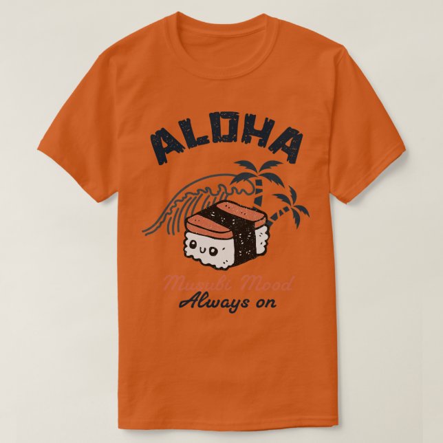 Spam Musubi Hawaiian Culture T-Shirt (Design Front)
