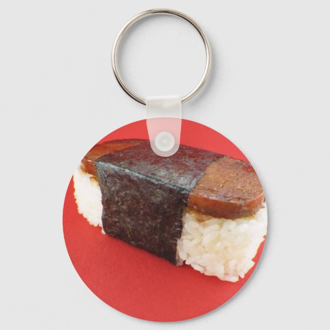 Spam Musubi Keychain (Front)