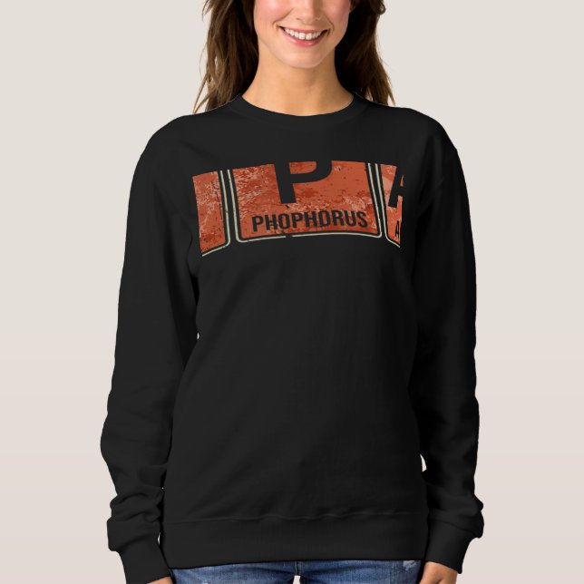 Spam Periodic Table of Elements Canned Cooked Pork Sweatshirt (Front)