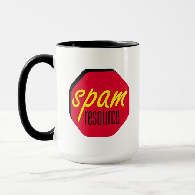 Spam Resource coffee mug (Left)