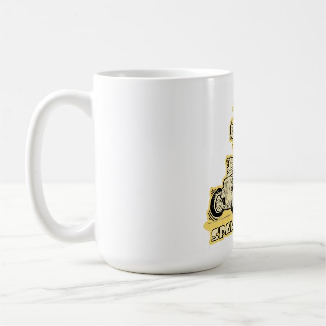 Spam Skinerzz Car Club Monster Hot Rod Coffee Mug! Coffee Mug (Left)