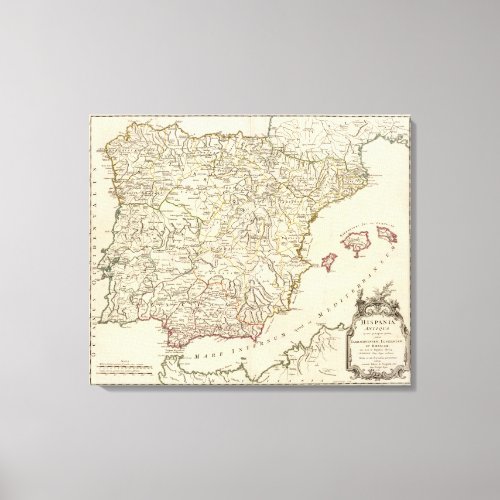 Spance and Portugal Canvas Print