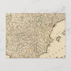 Spance and Portugal Postcard