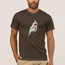 Spangled Cockatiel Men's Basic American Apparel T-Shirt