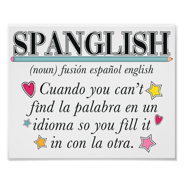 Spanglish Poster (Front)