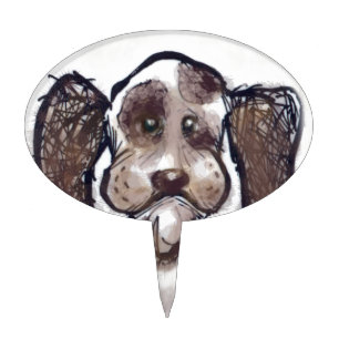 Spaniel Cake Topper