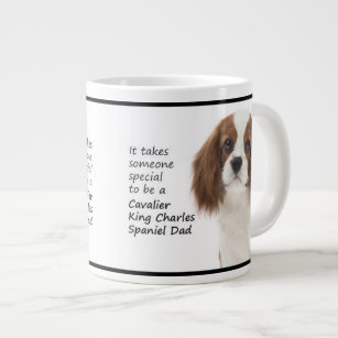 Cavalier King Charles Spaniel Dad Coffee Travel Mugs Zazzle Spaniel Dad Jumbo Mug