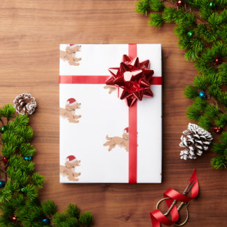 Spaniel Dog Christmas Wrapping Paper