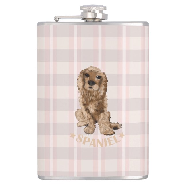 Spaniel Flask (Front)