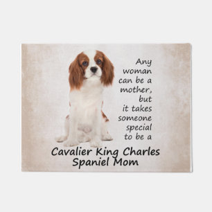 Spaniel Mom Door Mat
