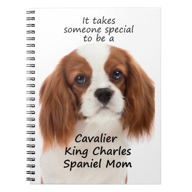 Spaniel Mom Notebook (Front)