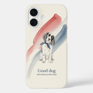 Spaniel Star Bandana Watercolor Phone Case