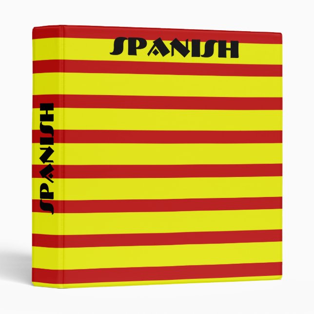 Spanish - 1" Binder (Front/Spine)