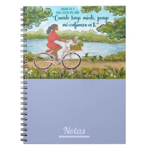 Spanish 2024 Year Text Notebook Psalm 563