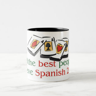 Spanish 21 Lover's two tone mug