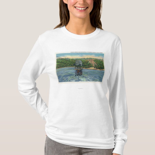 Spanish Aerocar over Whirlpool of Niagara T-Shirt (Front)