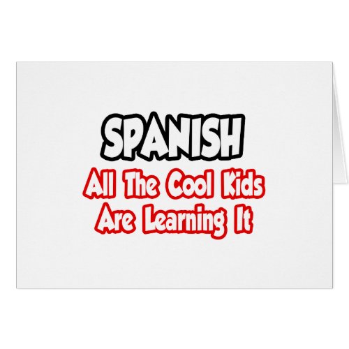SpanishAll The Cool Kids
