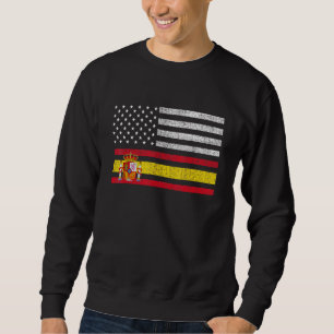 Spanish American Flag Sweatshirt