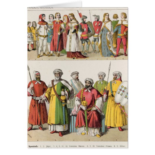 Spanish and Moorish Dress (Front)