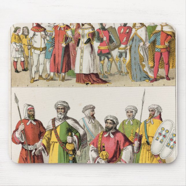 Spanish and Moorish Dress Mouse Pad (Front)