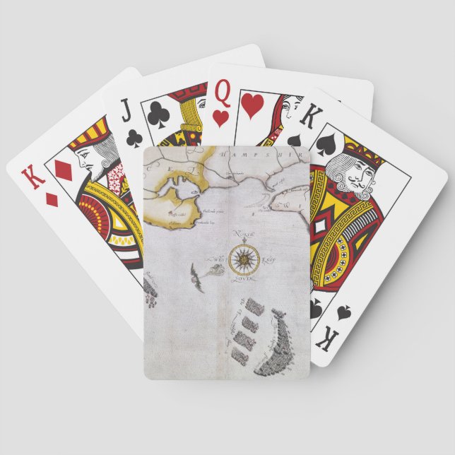SPANISH ARMADA, 1588 2 POKER CARDS (Back)