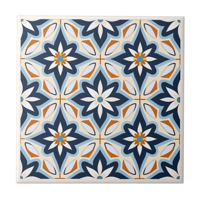 Spanish Azulejos style ceramic tiles (Front)